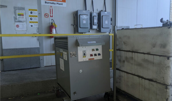 Transformer: Dairyland Westside, 400 amp